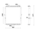 Chladi� vody&nbsp;MAHLE&nbsp;&dash;&nbsp;MAO CR 2219 000S