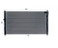 MAHLE Chladič vody MAO CR 2238 000S, CR 2238 000S