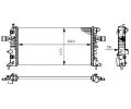 MAHLE Chladi vody MAO CR 228 000S, CR 228 000S