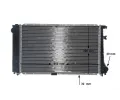 MAHLE Chladi vody MAO CR 238 000S, CR 238 000S