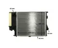 MAHLE Chladi vody MAO CR 244 000P, CR 244 000P