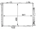 MAHLE Chladi vody MAO CR 245 000S, CR 245 000S
