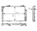 MAHLE Chladi vody MAO CR 248 000S, CR 248 000S