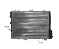 MAHLE Chladi vody MAO CR 254 000S, CR 254 000S