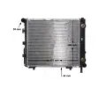 MAHLE Chladi vody MAO CR 256 000S, CR 256 000S