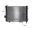 MAHLE Chladi vody MAO CR 257 000S, CR 257 000S