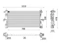 MAHLE Chladi vody ‐ MAO CR 2631 000P