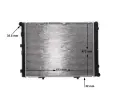 MAHLE Chladi vody MAO CR 284 000S, CR 284 000S
