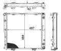 MAHLE Chladi vody MAO CR 291 000P, CR 291 000P