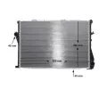 MAHLE Chladi vody MAO CR 295 000S, CR 295 000S