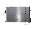 MAHLE Chladi vody MAO CR 295 000S, CR 295 000S