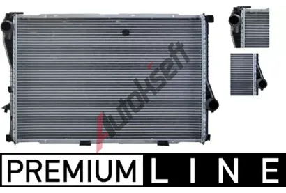 MAHLE Chladi vody MAO CR 296 000P, CR 296 000P