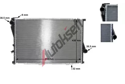 MAHLE Chladi vody MAO CR 296 000S, CR 296 000S