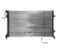 MAHLE Chladi vody MAO CR 30 001S, CR 30 001S
