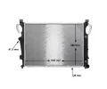 MAHLE Chladi vody MAO CR 304 000S, CR 304 000S