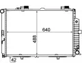 MAHLE Chladi� vody MAO CR 318 000P, CR 318 000P