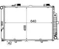MAHLE Chladi vody MAO CR 318 000S, CR 318 000S