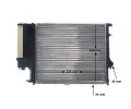 MAHLE Chladi vody MAO CR 336 001S, CR 336 001S