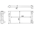 MAHLE Chladi vody MAO CR 348 000S, CR 348 000S