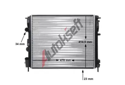 MAHLE Chladi vody MAO CR 35 000S, CR 35 000S