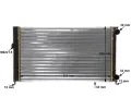 MAHLE Chladi vody MAO CR 366 000S, CR 366 000S