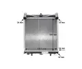 MAHLE Chladi vody MAO CR 370 000S, CR 370 000S