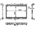 MAHLE Chladi vody MAO CR 392 000S, CR 392 000S