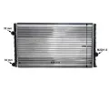 MAHLE Chladi vody MAO CR 399 000S, CR 399 000S