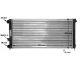 MAHLE Chladi vody MAO CR 411 000S, CR 411 000S