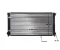 MAHLE Chladi vody MAO CR 414 000S, CR 414 000S