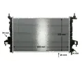 MAHLE Chladi vody MAO CR 422 000P, CR 422 000P