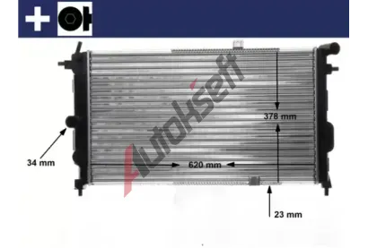 MAHLE Chladi vody MAO CR 438 000S, CR 438 000S