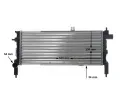 MAHLE Chladi vody MAO CR 442 000S, CR 442 000S