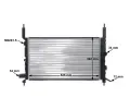 MAHLE Chladi vody MAO CR 446 000S, CR 446 000S