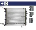 MAHLE Chladi vody ‐ MAO CR 454 000S