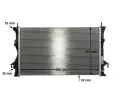 MAHLE Chladi vody MAO CR 461 000P, CR 461 000P
