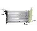 MAHLE Chladi vody MAO CR 468 000S, CR 468 000S