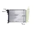 MAHLE Chladi vody MAO CR 469 000S, CR 469 000S
