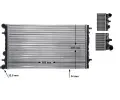 MAHLE Chladi vody MAO CR 477 001S, CR 477 001S