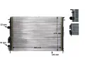 Chladi vody MAHLE ‐ MAO CR 493 000S