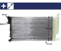 Chladi vody MAHLE ‐ MAO CR 498 000S