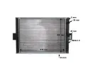 MAHLE Chladi vody MAO CR 501 000S, CR 501 000S