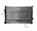 MAHLE Chladi vody MAO CR 507 000S, CR 507 000S