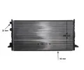MAHLE Chladi vody MAO CR 509 000S, CR 509 000S