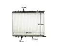 MAHLE Chladi vody MAO CR 515 000P, CR 515 000P