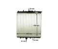 MAHLE Chladi vody MAO CR 527 000S, CR 527 000S