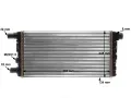 MAHLE Chladi vody MAO CR 529 000S, CR 529 000S