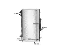 MAHLE Chladi vody MAO CR 533 000S, CR 533 000S