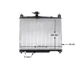 MAHLE Chladi vody MAO CR 539 000S, CR 539 000S