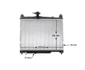 MAHLE Chladi vody MAO CR 539 000S, CR 539 000S